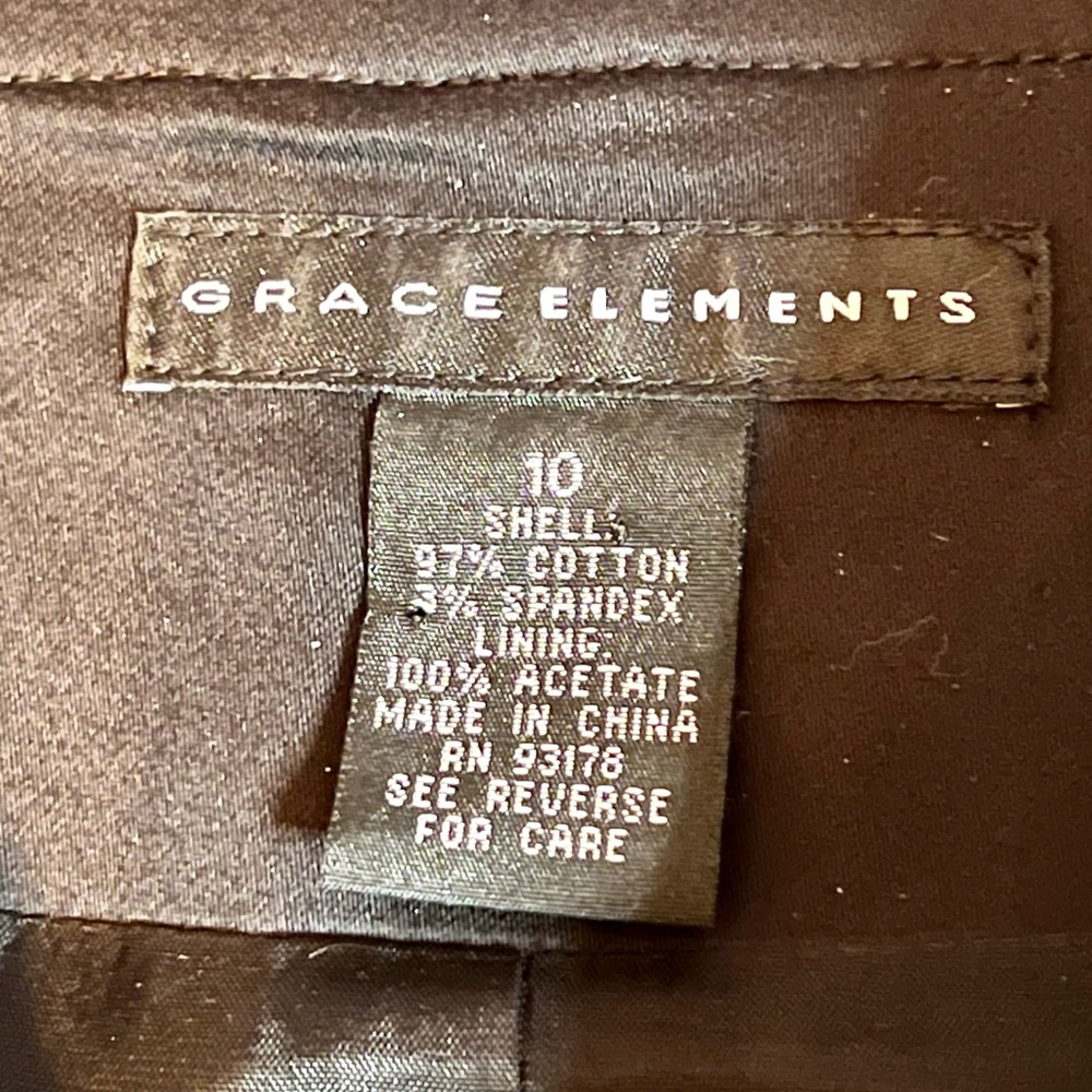 Grace Elements Black Cropped Blazer - image 3